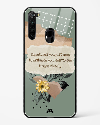 Distance Yourself Glass Case Phone Cover (Xiaomi)