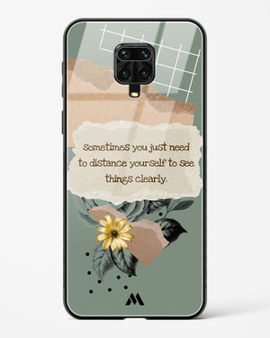 Distance Yourself Glass Case Phone Cover-(Xiaomi)