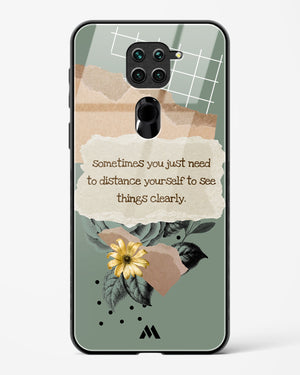 Distance Yourself Glass Case Phone Cover (Xiaomi)