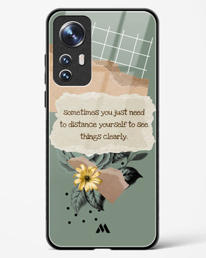 Distance Yourself Glass Case Phone Cover-(Xiaomi)