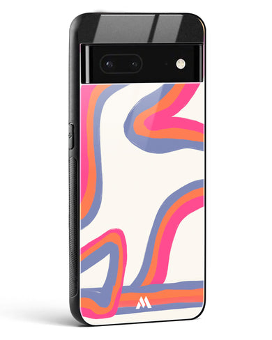 Pastel Harmony Glass Case Phone Cover-(Google)
