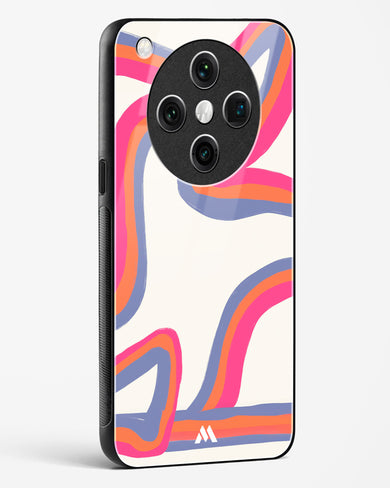 Pastel Harmony Glass Case Phone Cover (Oppo)