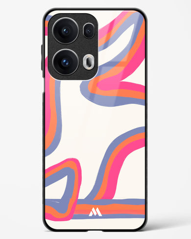 Pastel Harmony Glass Case Phone Cover (Oppo)