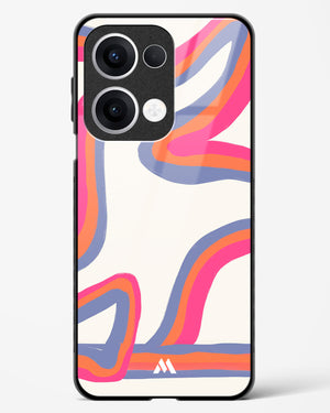 Pastel Harmony Glass Case Phone Cover (Oppo)