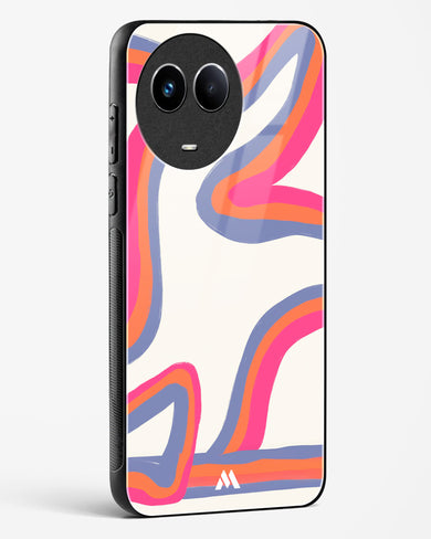 Pastel Harmony Glass Case Phone Cover (Realme)