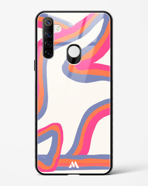 Pastel Harmony Glass Case Phone Cover (Realme)