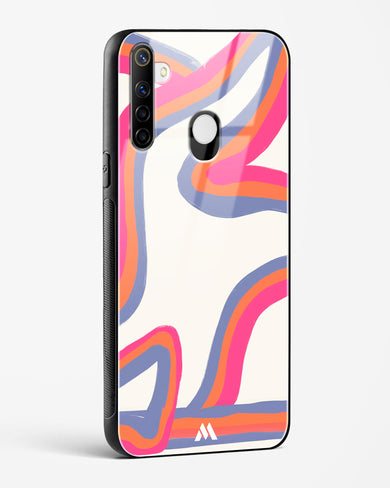 Pastel Harmony Glass Case Phone Cover (Realme)