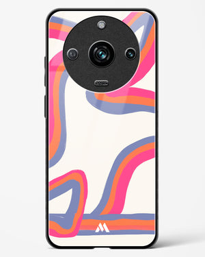 Pastel Harmony Glass Case Phone Cover-(Realme)