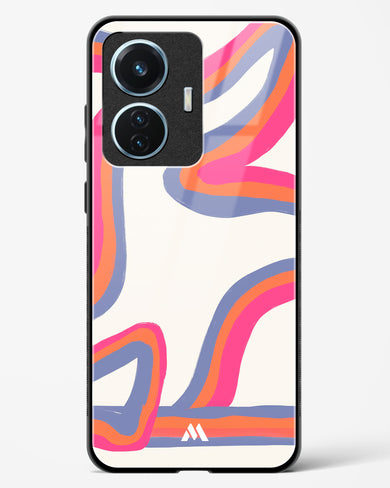 Pastel Harmony Glass Case Phone Cover (Vivo)