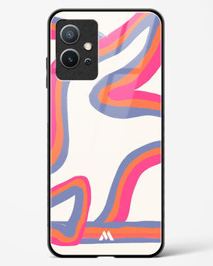 Pastel Harmony Glass Case Phone Cover (Vivo)