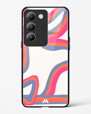 Pastel Harmony Glass Case Phone Cover (Vivo)