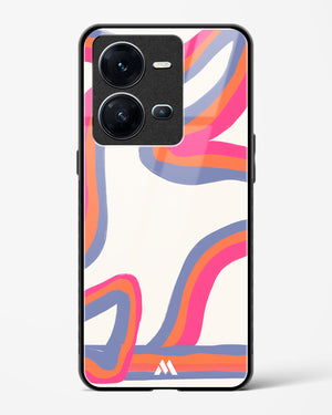 Pastel Harmony Glass Case Phone Cover (Vivo)
