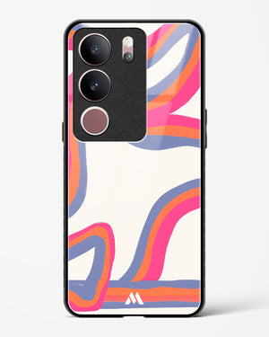 Pastel Harmony Glass Case Phone Cover (Vivo)