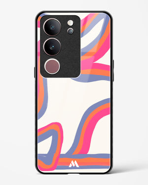 Pastel Harmony Glass Case Phone Cover (Vivo)