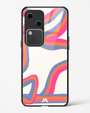Pastel Harmony Glass Case Phone Cover (Vivo)