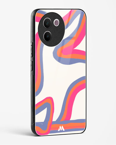Pastel Harmony Glass Case Phone Cover (Vivo)