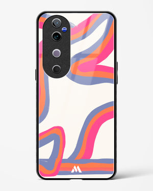 Pastel Harmony Glass Case Phone Cover (Vivo)