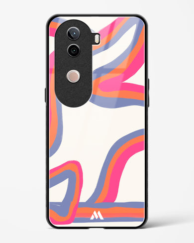 Pastel Harmony Glass Case Phone Cover (Vivo)