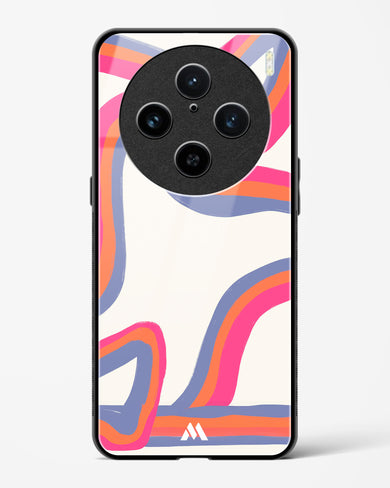 Pastel Harmony Glass Case Phone Cover (Vivo)