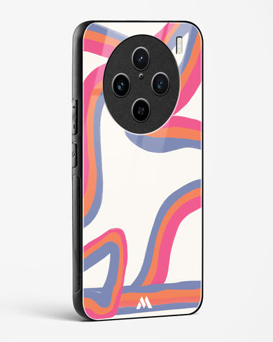 Pastel Harmony Glass Case Phone Cover (Vivo)