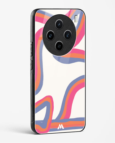 Pastel Harmony Glass Case Phone Cover (Vivo)