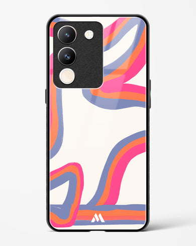 Pastel Harmony Glass Case Phone Cover (Vivo)