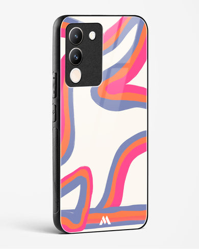Pastel Harmony Glass Case Phone Cover (Vivo)