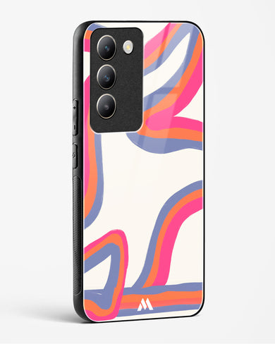 Pastel Harmony Glass Case Phone Cover (Vivo)