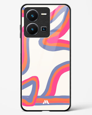 Pastel Harmony Glass Case Phone Cover (Vivo)