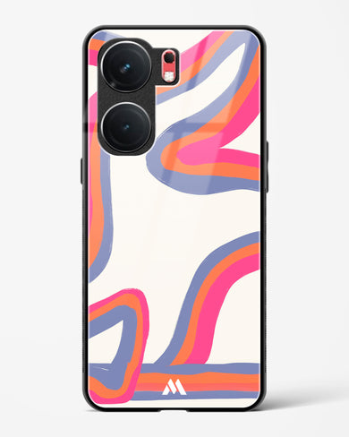 Pastel Harmony Glass Case Phone Cover (Vivo)