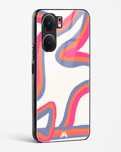 Pastel Harmony Glass Case Phone Cover (Vivo)