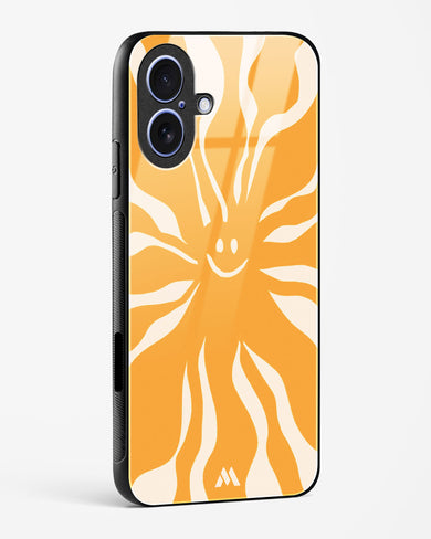 Radiant Joy Glass Case Phone Cover (Apple)