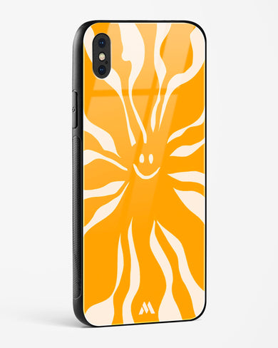 Radiant Joy Glass Case Phone Cover (Apple)