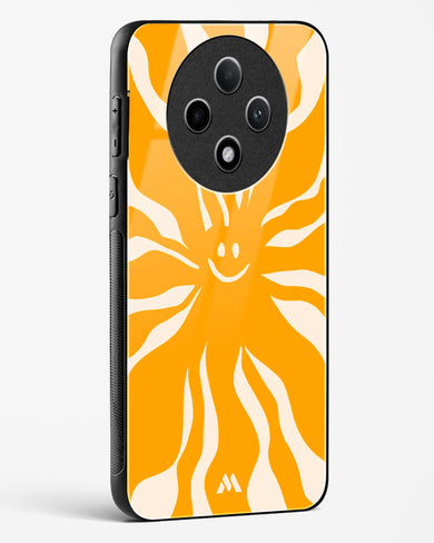 Radiant Joy Glass Case Phone Cover (Oppo)