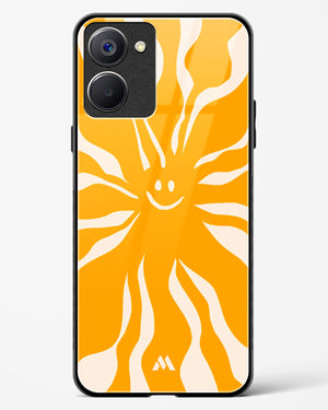 Radiant Joy Glass Case Phone Cover-(Realme)