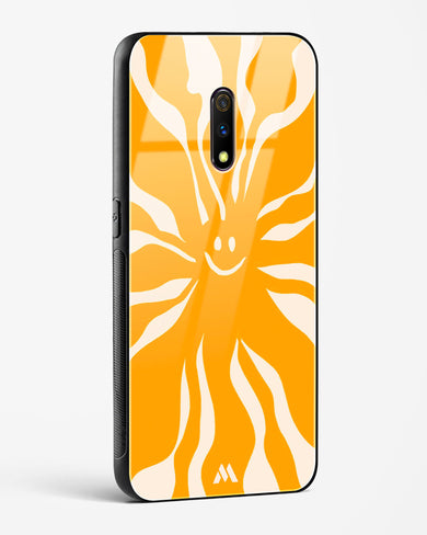 Radiant Joy Glass Case Phone Cover-(Realme)