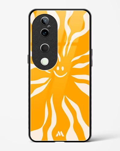 Radiant Joy Glass Case Phone Cover (Vivo)