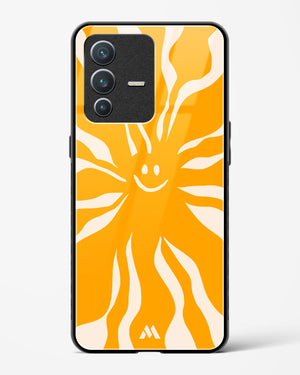 Radiant Joy Glass Case Phone Cover (Vivo)