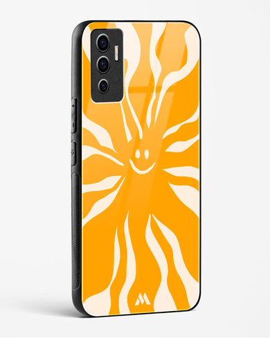 Radiant Joy Glass Case Phone Cover (Vivo)