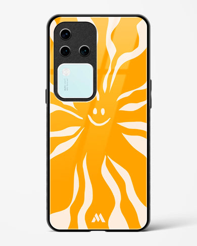 Radiant Joy Glass Case Phone Cover (Vivo)