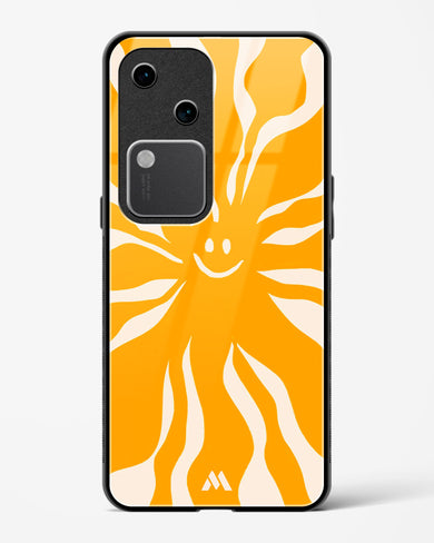 Radiant Joy Glass Case Phone Cover (Vivo)