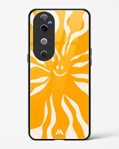 Radiant Joy Glass Case Phone Cover (Vivo)