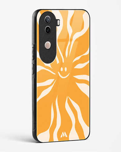 Radiant Joy Glass Case Phone Cover (Vivo)
