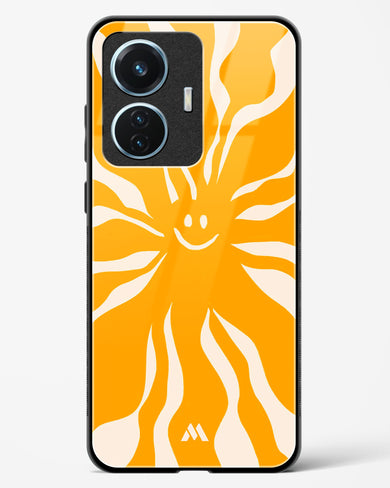 Radiant Joy Glass Case Phone Cover (Vivo)