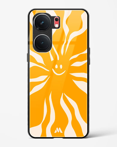 Radiant Joy Glass Case Phone Cover (Vivo)