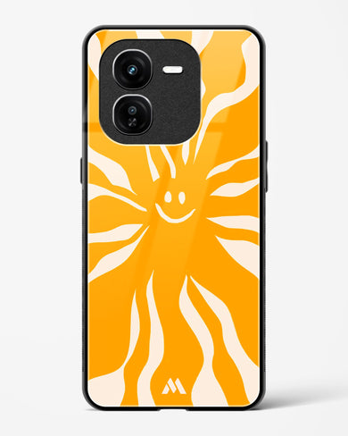 Radiant Joy Glass Case Phone Cover (Vivo)