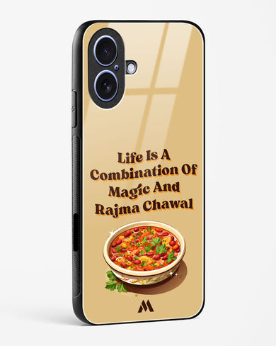 Magical Rajma Chawal Glass Case Phone Cover (Apple)