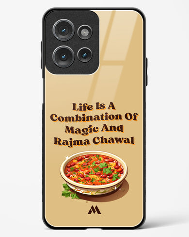 Magical Rajma Chawal Glass Case Phone Cover (Motorola)