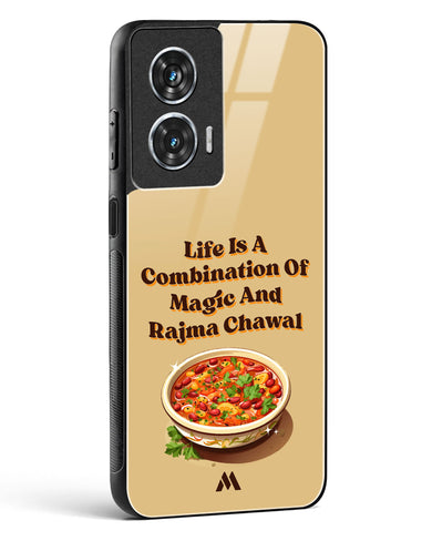 Magical Rajma Chawal Glass Case Phone Cover (Motorola)