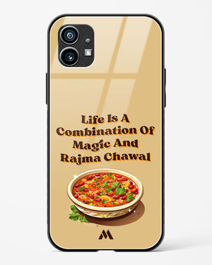 Magical Rajma Chawal Glass Case Phone Cover (Nothing)